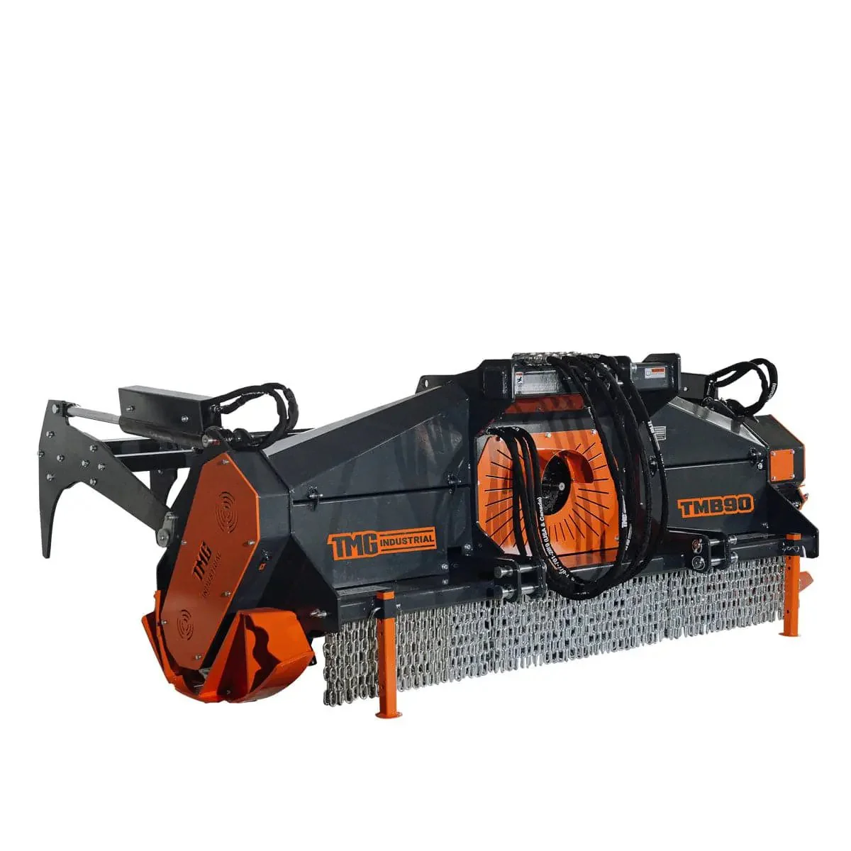 2260mm (89") Forestry Brush Mulcher, 36 WIDIA Cutting Teeth, For 70 - 130 HP Tractors, TMG-TMB90 - Image 8