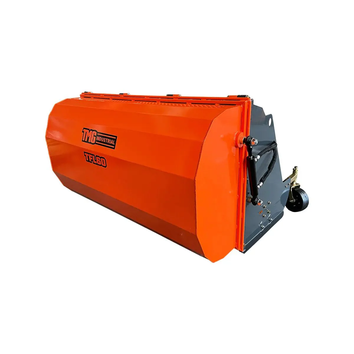 1550 mm (61″) 3-in-1 Flail Collector with Roller, Grass Collection, 28 - 50 HP Tractors, TMG-TFL60