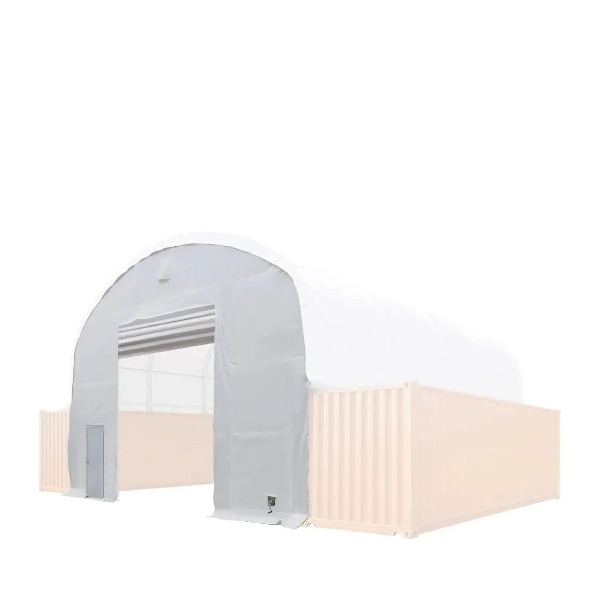 Front End Wall Kit, Compatible with TMG-DT3020C and DT3040C container shelters installed with the high cube containers (9’6”), TMG-DT30FW9V