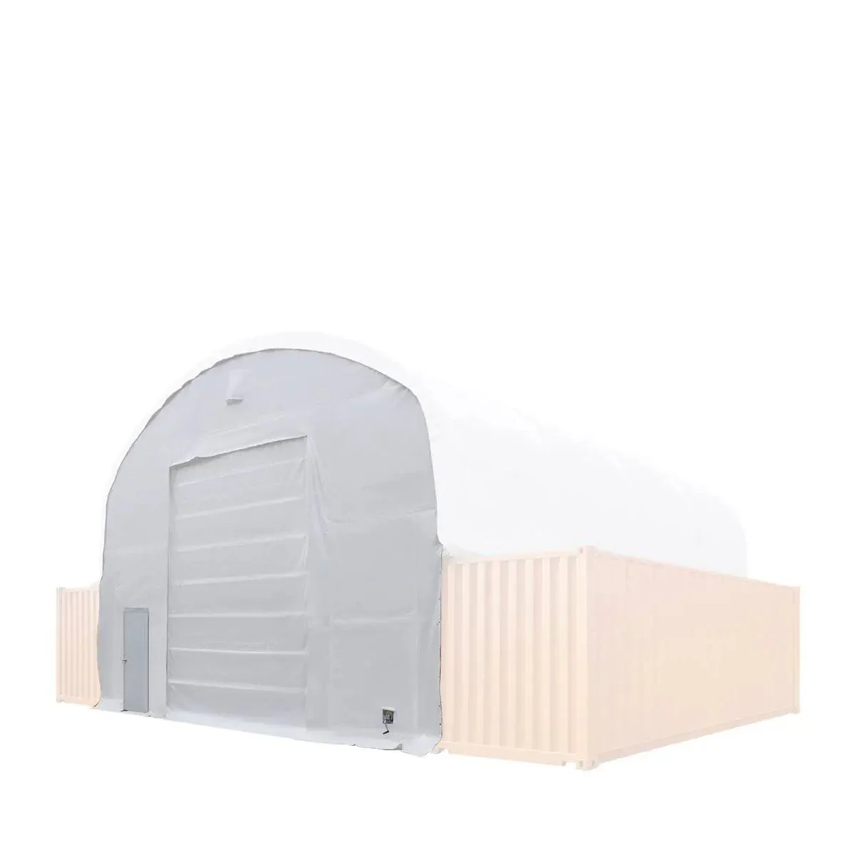 Front End Wall Kit, Compatible with TMG-DT3020C and DT3040C container shelters installed with the high cube containers (9’6”), TMG-DT30FW9V - Image 4