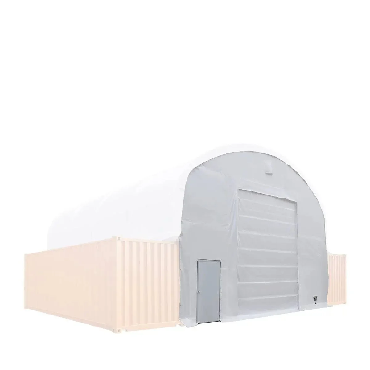Front End Wall Kit, Compatible with TMG-DT3020C and DT3040C container shelters installed with the standard height containers (8’6”), TMG-DT30FW8V - Image 5