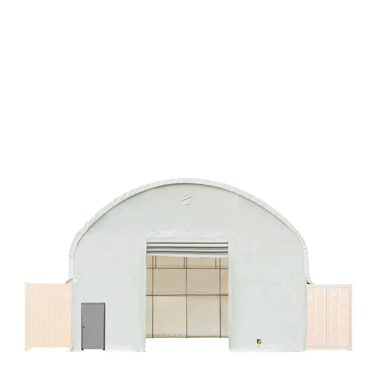 Front End Wall Kit, Compatible with TMG-DT4041C and DT4041CF container shelters installed with the standard height containers (8’6”), TMG-DT40FW8V - Image 2