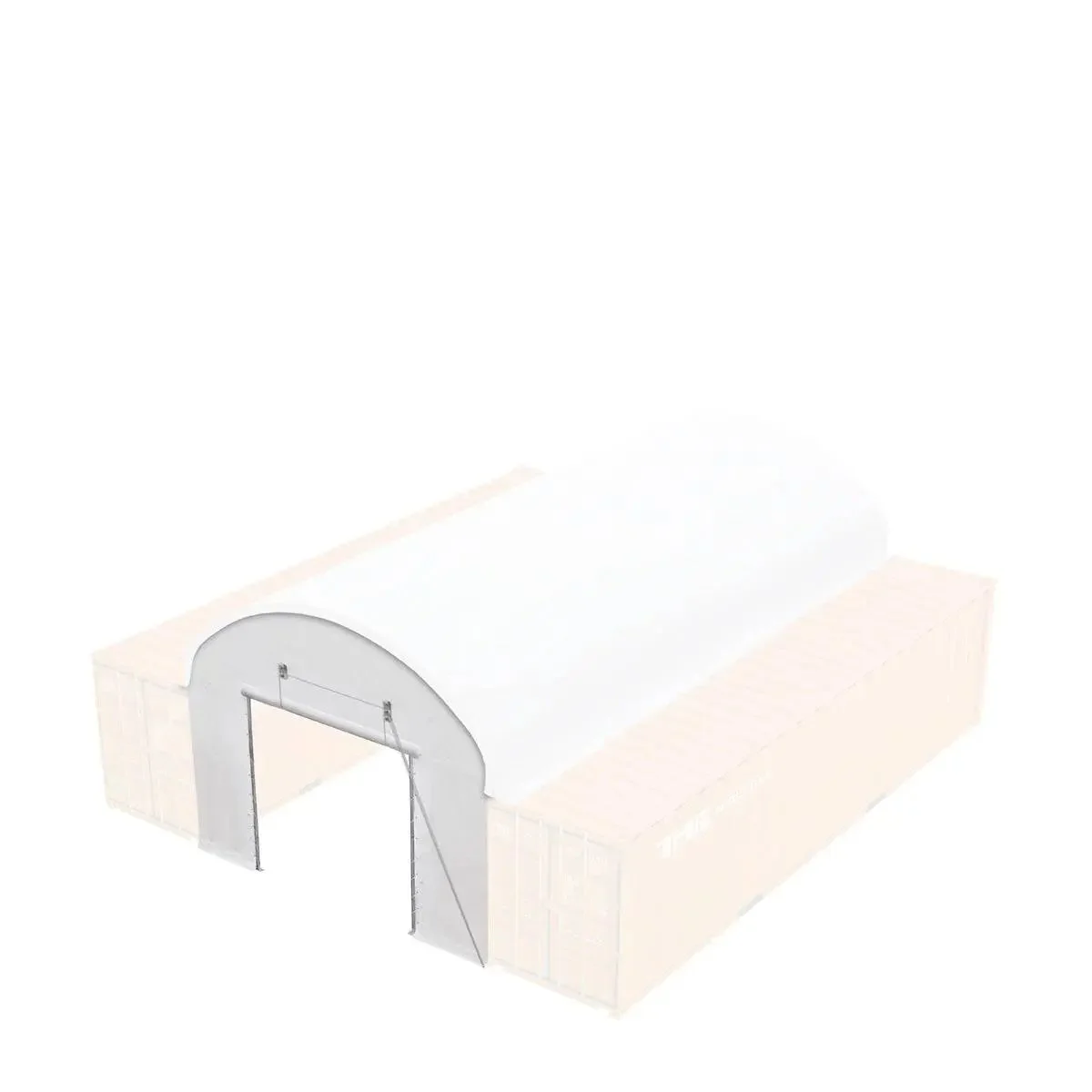 Front End Wall Kit, Compatible with TMG-ST2041CV and TMG-ST2021CE installed with high cube container (9’6”), TMG-ST20FW9V - Image 3