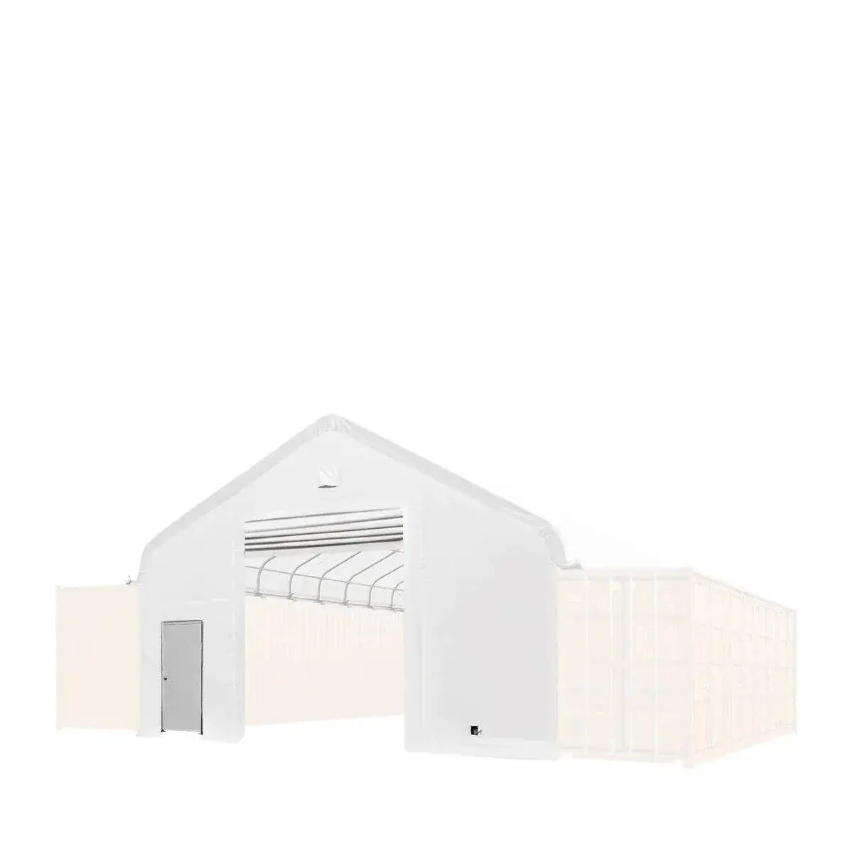 Front End Wall Kit, Compatible with ST3041CE, ST3041CV and ST3041CVF container shelters installed with the standard height containers (8’6”), TMG-ST30FW8V - Image 2