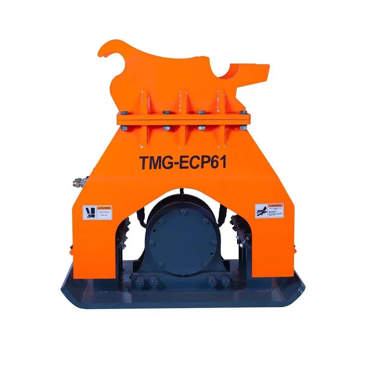 100 kN Hydraulic Plate Compactor for 10–16 Ton Excavators, Quick Change Lugging Mount, TMG-ECP61 - Image 4