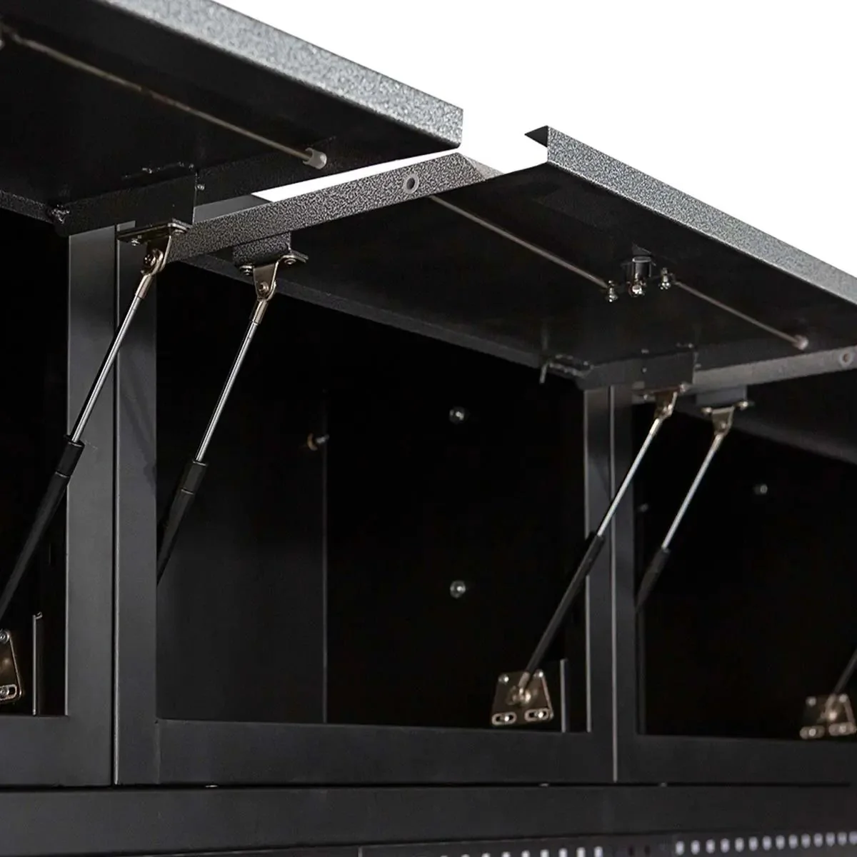 3.5m+2.6m L-Shaped Steel Garage Cabinet with Workbench, Pegboard and LED Lighting, TMG-WBM15 - Image 7