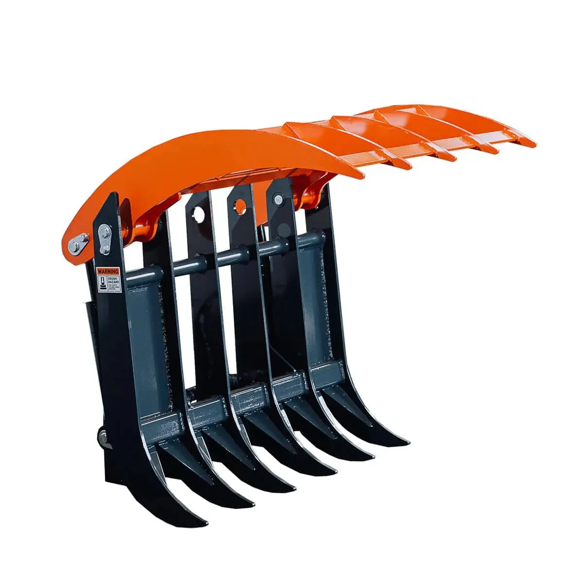 Mini Skid Steer Root Rake Grapple, 890 mm (35") Working Width, 1000 kg (2200 lb) Grapple Capacity, TMG-SRG35 - Image 3