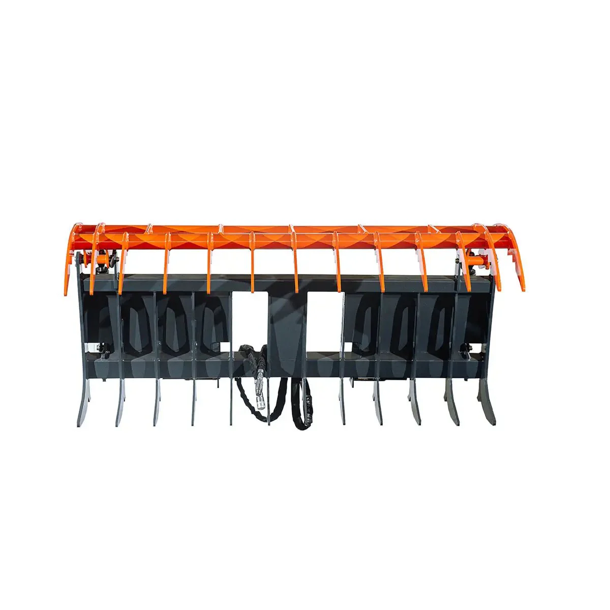 Skid Steer Skeleton Root Rake Grapple, 1180 kg Grapple Capacity, Twin Cylinders TMG-SRR72 - Image 15