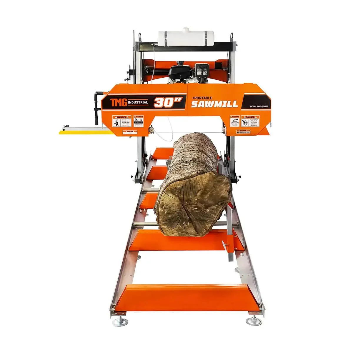 Portable 760mm Sawmill (Blade is not Included) with 14 HP Kohler Gas Engine - Bandsaw Mill for 3.6m Logs TMG-PSM30 - Image 5