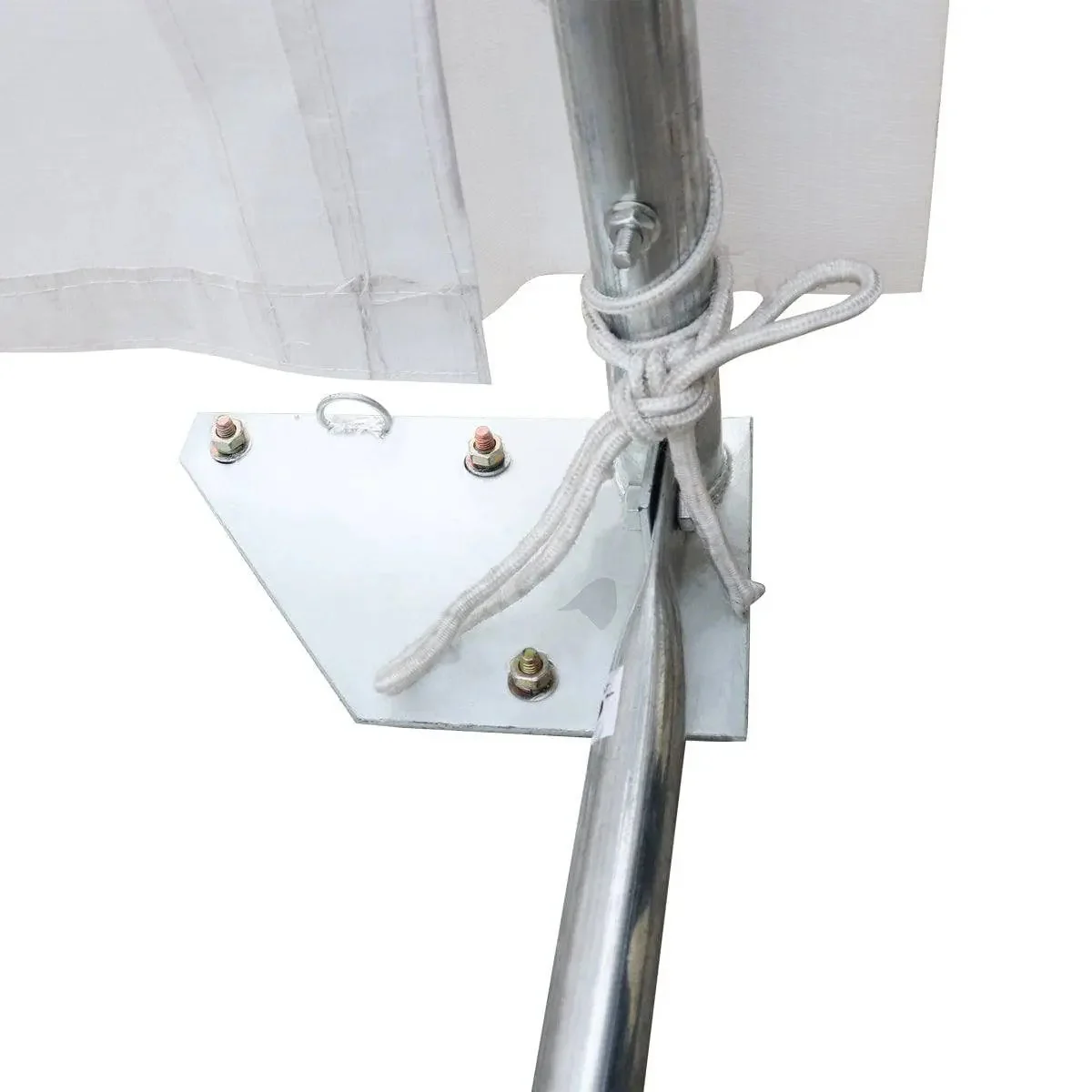 6 x 9 m Arch Wall Peak Ceiling Storage Shelter with Heavy Duty PVC Fabric Cover, TMG-ST2031PV - Image 11