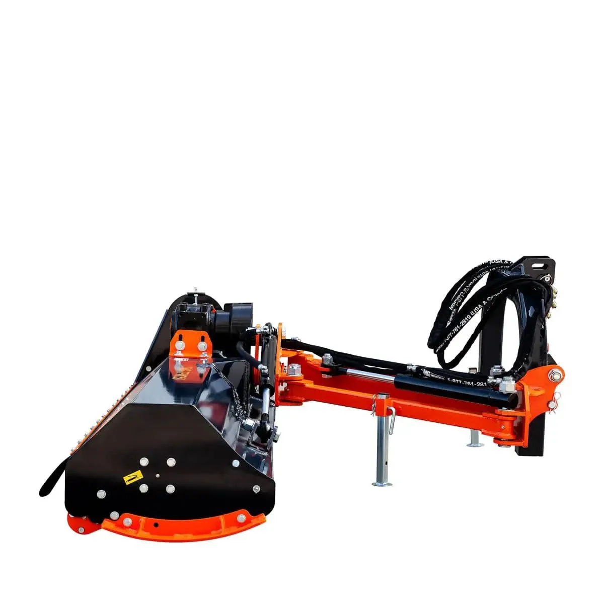 1250 mm (50″) Ditch Bank Flail Mower, Hydraulic Side Offset Verge & Slope Cutter for 20–50 HP Tractors, TMG-TFMO50 - Image 14