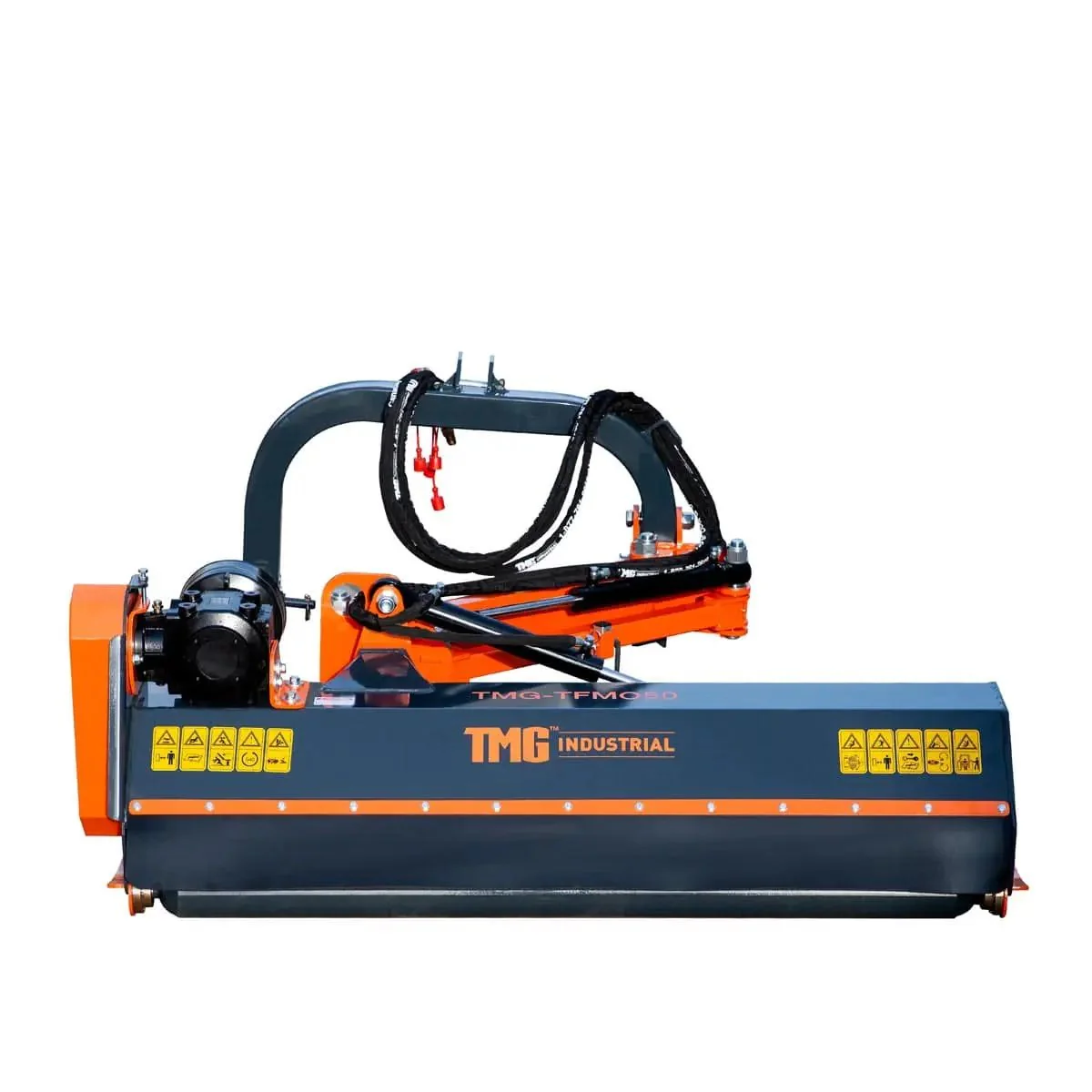 1250 mm (50″) Ditch Bank Flail Mower, Hydraulic Side Offset Verge & Slope Cutter for 20–50 HP Tractors, TMG-TFMO50 - Image 2