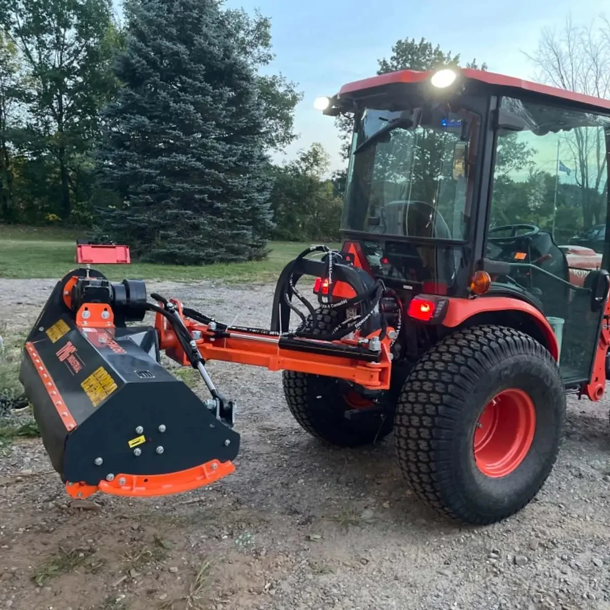 1250 mm (50″) Ditch Bank Flail Mower, Hydraulic Side Offset Verge & Slope Cutter for 20–50 HP Tractors, TMG-TFMO50 - Image 3