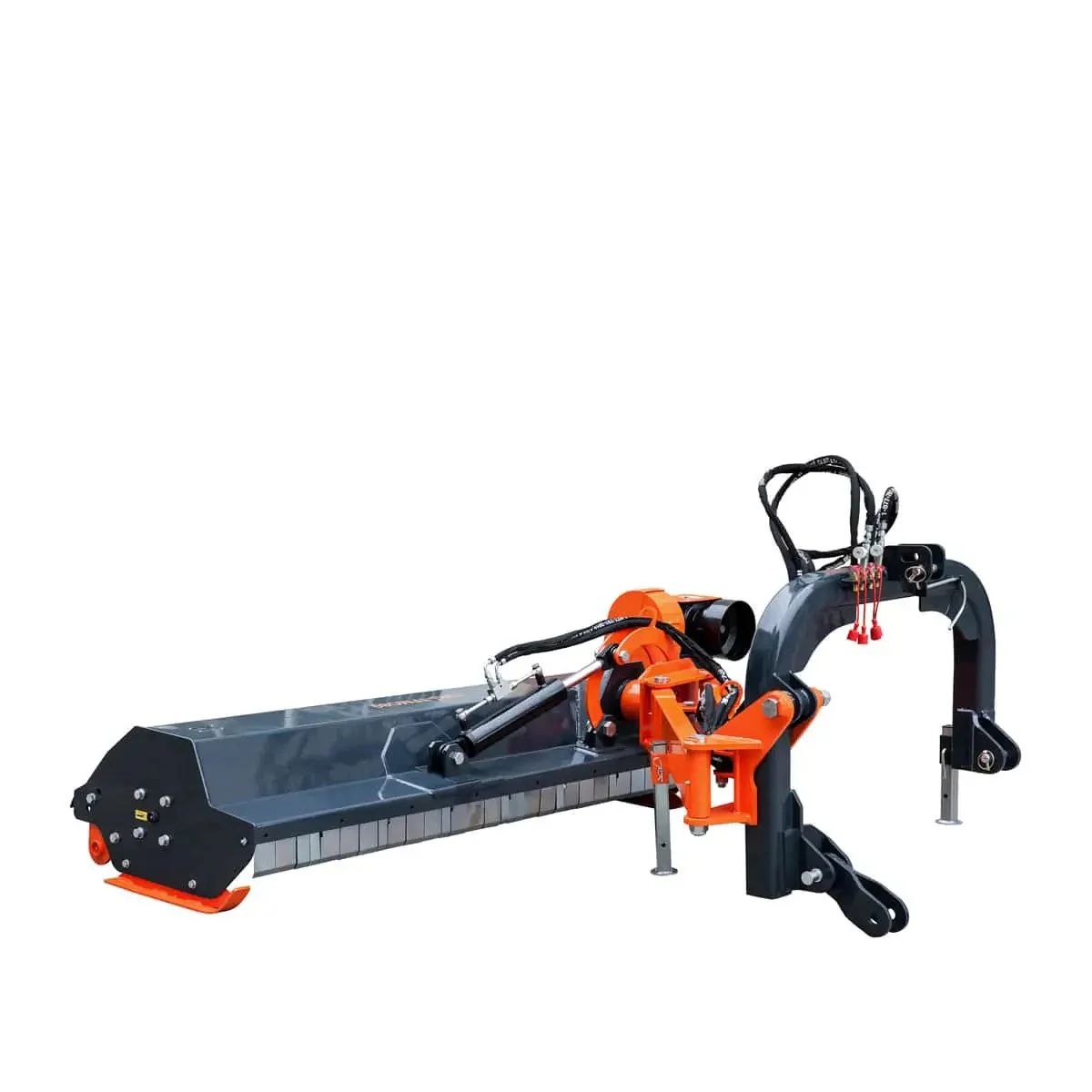 2000 mm (80″) Ditch Bank Flail Mower, Hydraulic Side Offset Verge & Slope Cutter for 50–90 HP Tractors, TMGTFMO80 - Image 11