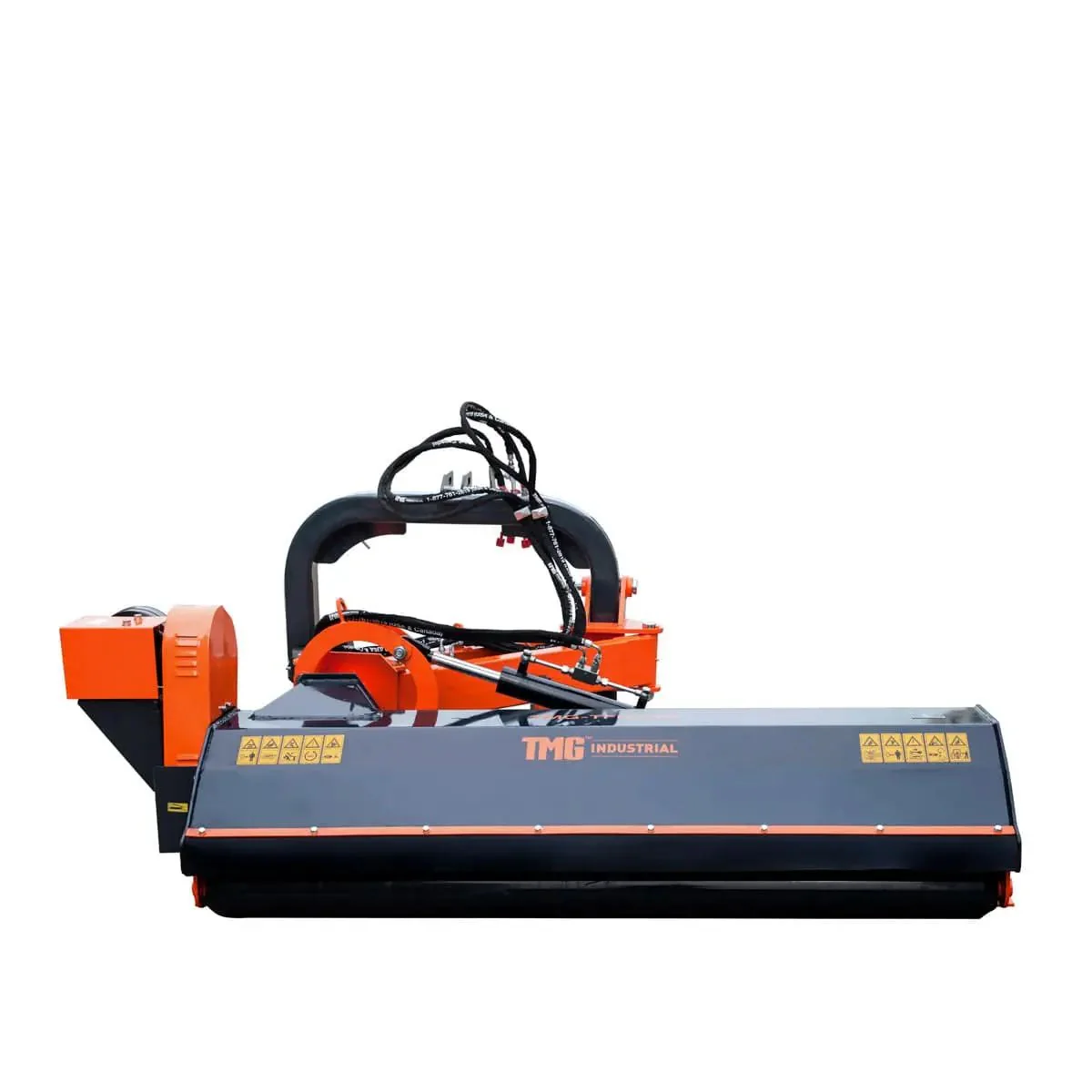 2000 mm (80″) Ditch Bank Flail Mower, Hydraulic Side Offset Verge & Slope Cutter for 50–90 HP Tractors, TMGTFMO80 - Image 2