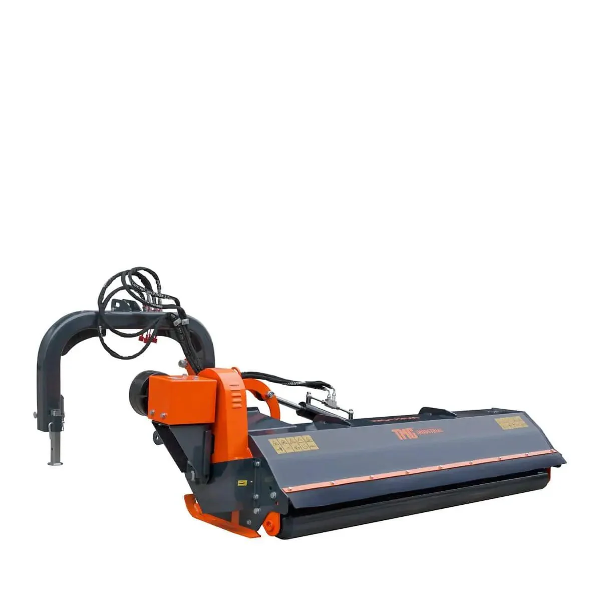 2200 mm (90") Ditch Bank Flail Mower, Hydraulic Side Offset Verge & Slope Cutter for 50–90 HP Tractors, TMGTFMO90 - Image 10