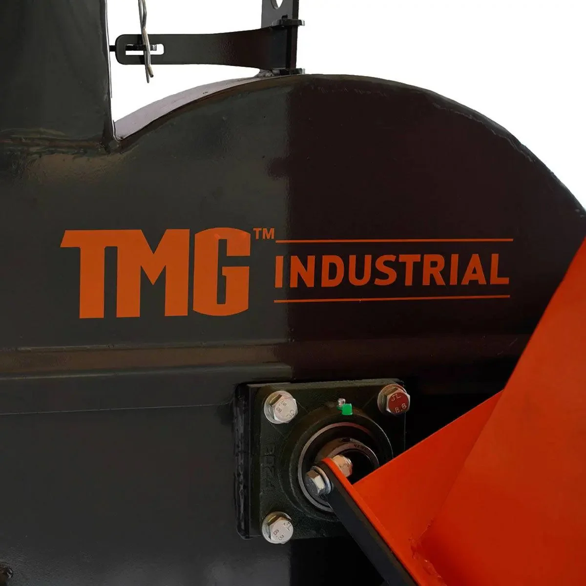 100 mm (4") Skid Steer Wood Chipper, 360° Swiveling Chute, Universal Skid Steer Mount, TMG-WC42S - Image 9