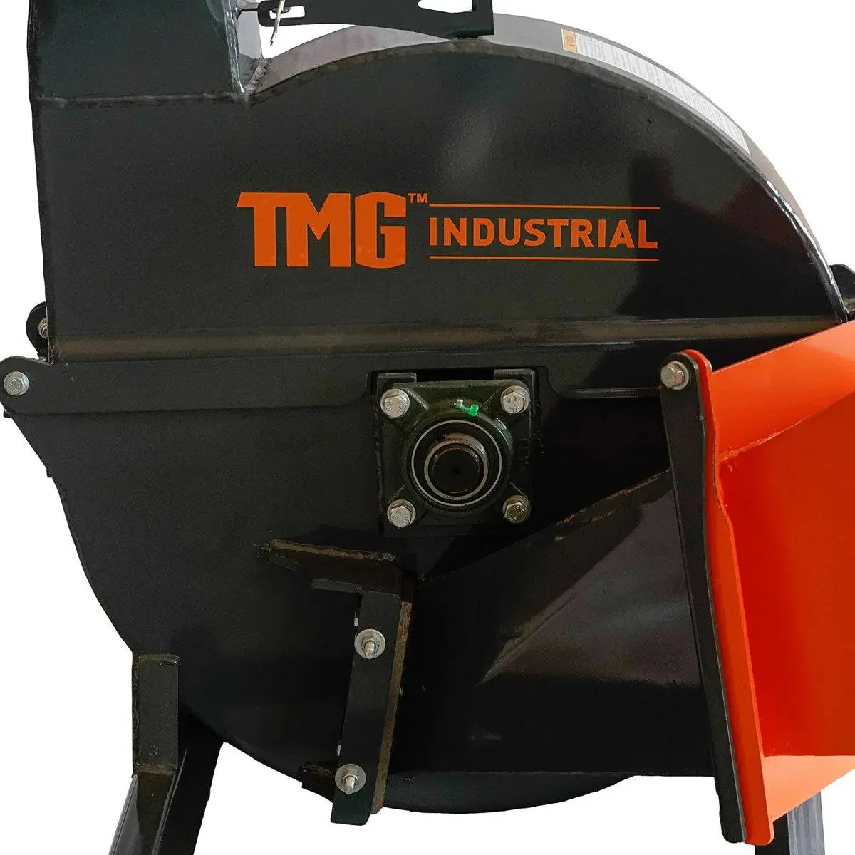 150 mm (6") Skid Steer Wood Chipper, 360° Swiveling Chute, Universal Skid Steer Mount, TMG-WC62S - Image 18